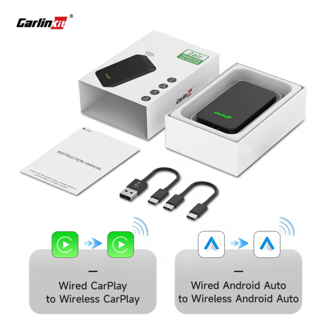 Wireless CarPlay & Android Auto USB Dongle / Adapter