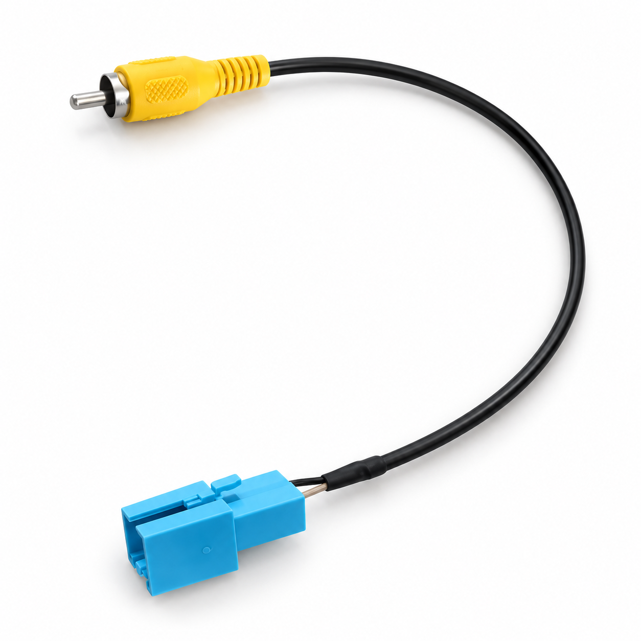 Blue 2-Pin to RCA Camera Adapter (For Aftermarket Radio) - Image 4