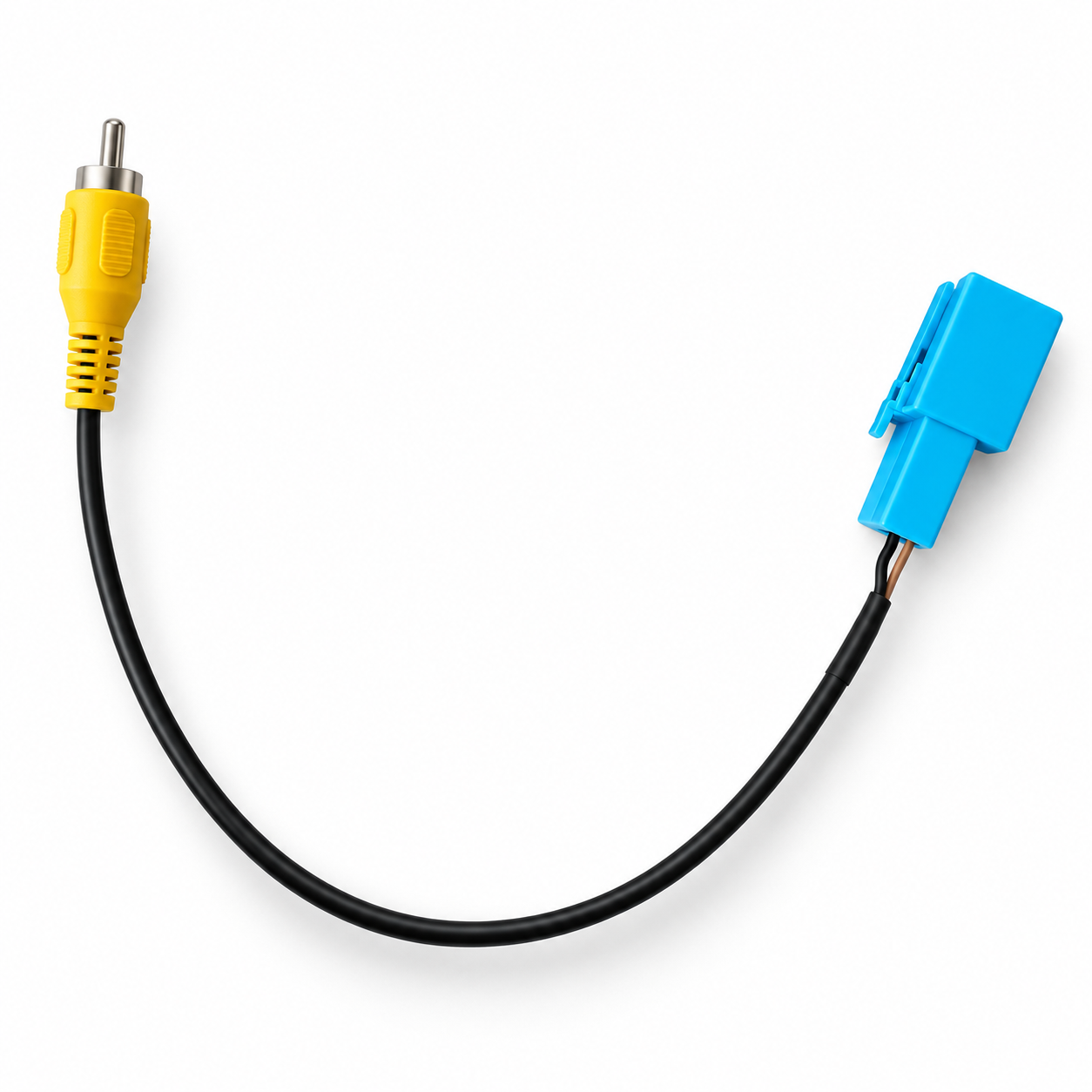 Blue 2-Pin to RCA Camera Adapter (For Aftermarket Radio) - Image 3