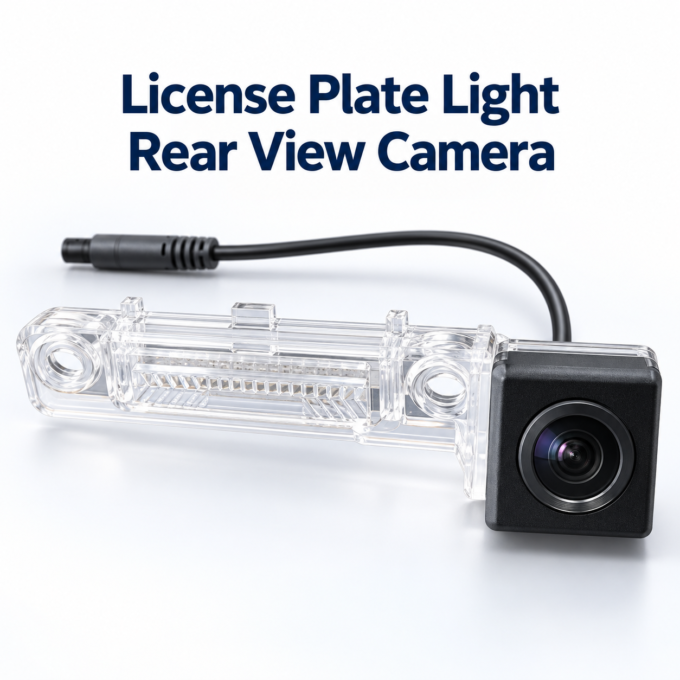 License Plate Light Rear View Camera (For all cars)
