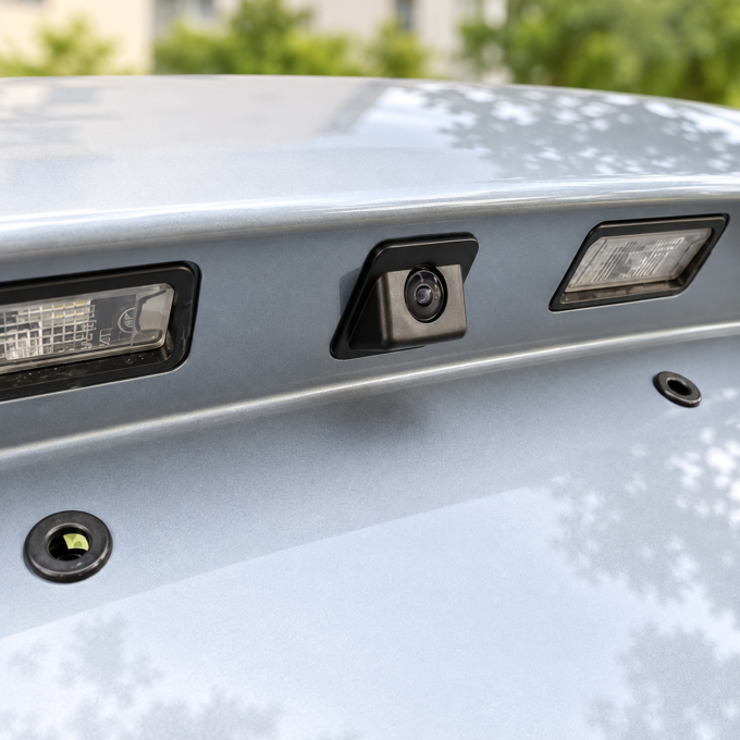 Flush-Mount Rear View Camera for VW Scirocco / T5 / Caddy