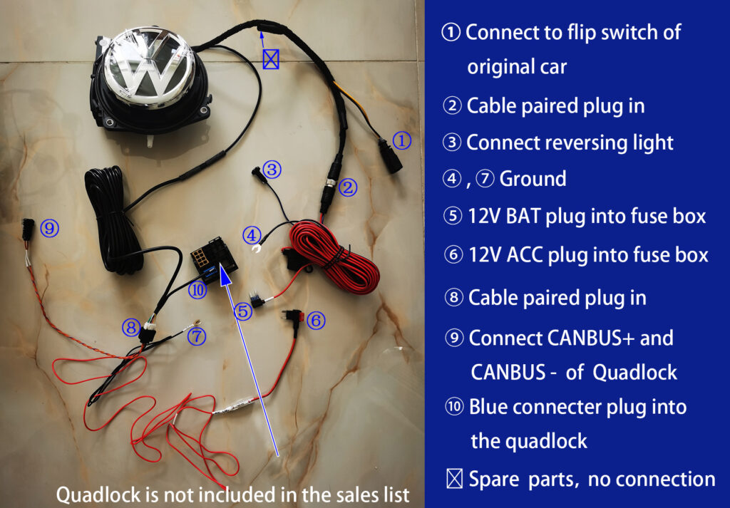 Installation guide diagram